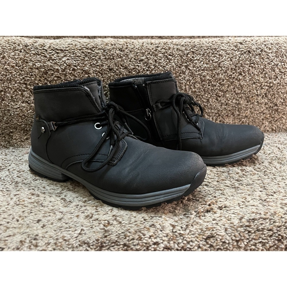 Sporto Barefoot Wool Ankle Boots Women's Size 10M Black